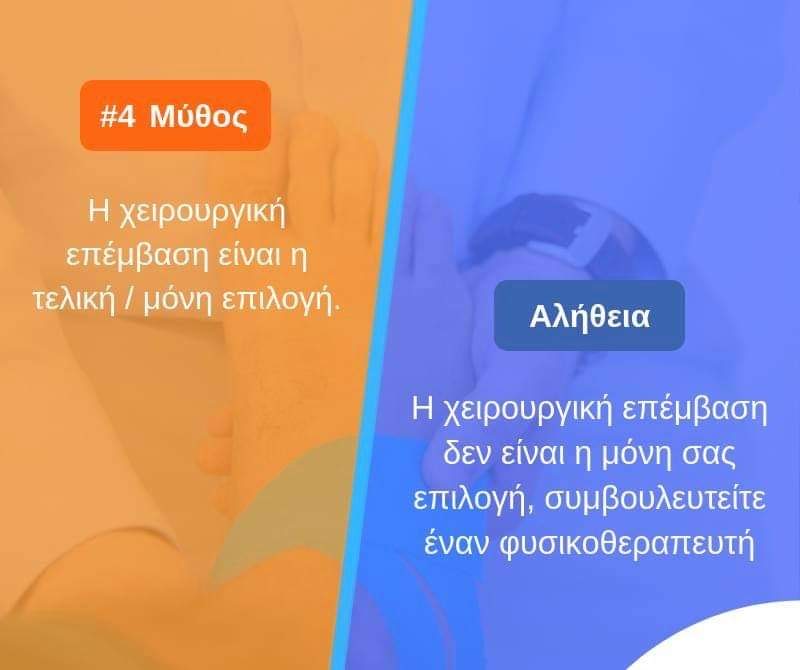 PhysioClinic — Μύθος & αλήθεια για τη δισκοκήλη