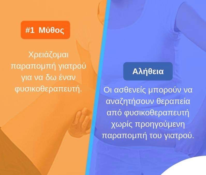 PhysioClinic — Μύθος & αλήθεια για τη δισκοκήλη